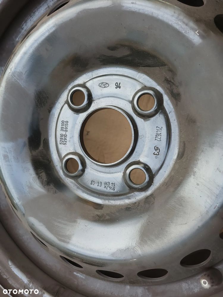 KOLA LATO 5.5X14 ET47 4X100 HYUNDAI KIA OPEL - 8