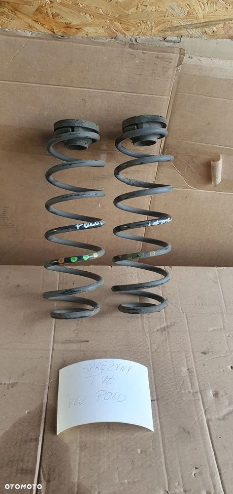 Sprężyny sprężyna tył tylne VW Polo V 6R - 1