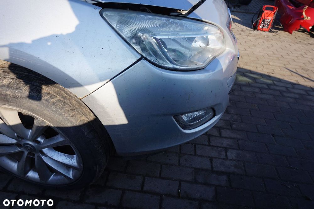 MASKA ZDERZAK BŁOTNIKI LAMPY ASTRA IV J Z176  OPEL 2009-2015 SREBRNY PRZÓD KOMPLETNY - 12