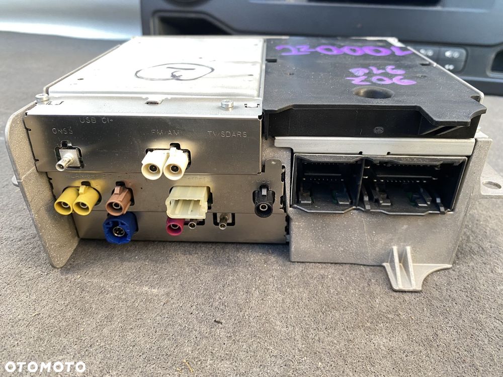 SPRINTER 907 910 17- EKRAN WYŚWIETLACZ MODUŁ RADIO NAWIGACJA A9079000508 - 4