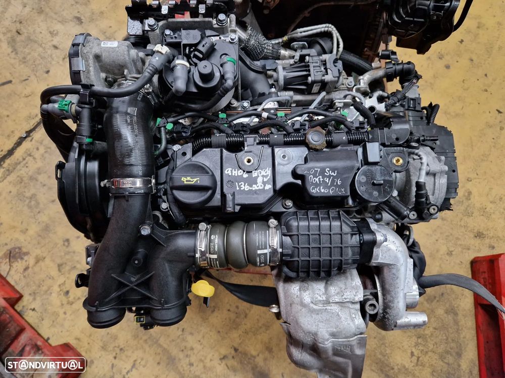 Motor usado 9H06 PEUGEOT 207 1.6 HDI 90CV 9HP 308 CITROEN DS3 C4 PARTNER - 1