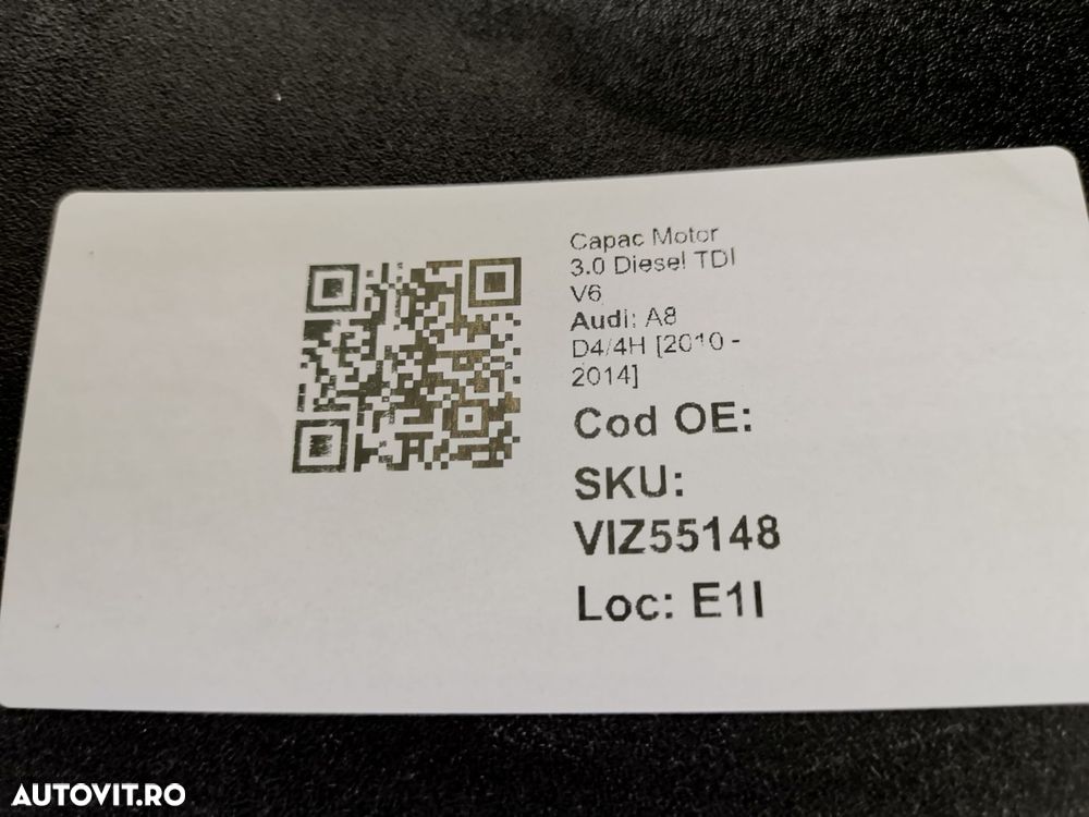 Capac Motor 3.0 Diesel TDI V6 Audi A8 D4/4H [2010 - 2014] - 8