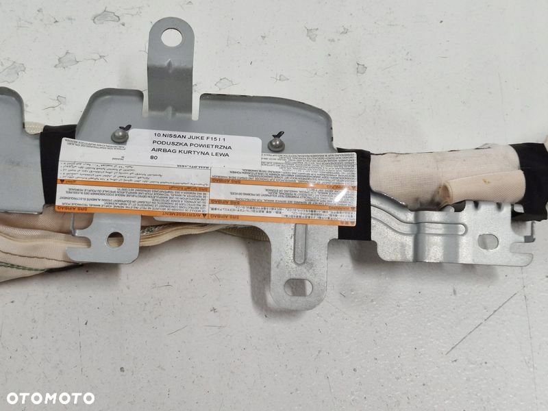 NISSAN JUKE F15 I 1 PODUSZKA POWIETRZNA AIRBAG KURTYNA LEWA - 5