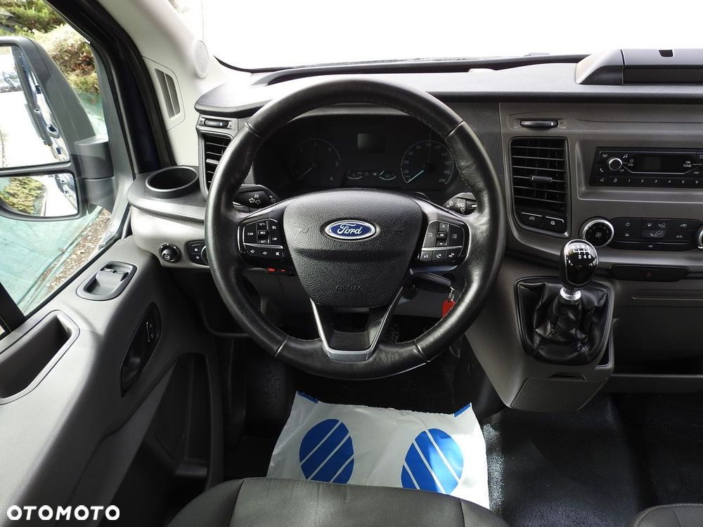 Ford TRANSIT SKRZYNIA PODWÓJNA KABINA DOKA 7 MIEJSC TEMPOMAT KLIMATYZACJA LEDY  130KM - 28