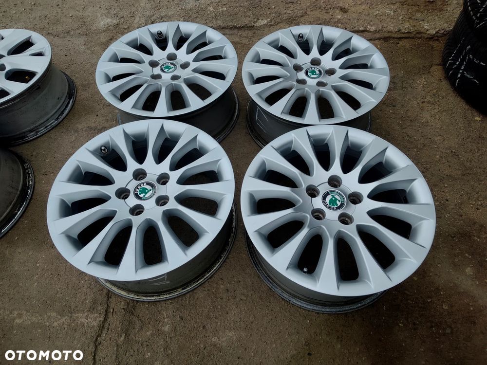 5x112 Felgi Aluminiowe Alufelgi Oryginalne 17 Koła 3T0 SKODA OCTAVIA II III IV 2 3 4 SUPERB YETI KODIAQ KAROQ Legnica ALU-RAD VW SEAT AUDI - 2