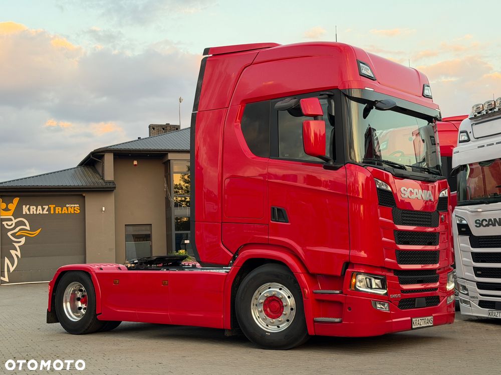 Scania 540S na starym silniku pojedyncze głowice bez egr perfekcyjny stan cala na poduszkach z Niemiec kontrakt ASO - 9