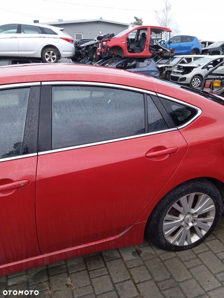 MAZDA 6 II GH HB DRZWI LEWE TYLNE TYŁ GOŁE - 1