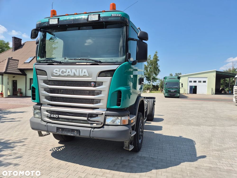 Scania SCANIA G440 4X4 na mostach - 3