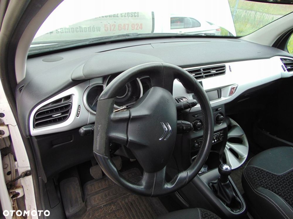 DESKA ROZDZIELCZA PASY PODUSZKI KOKPIT CITROEN C3 II - 1