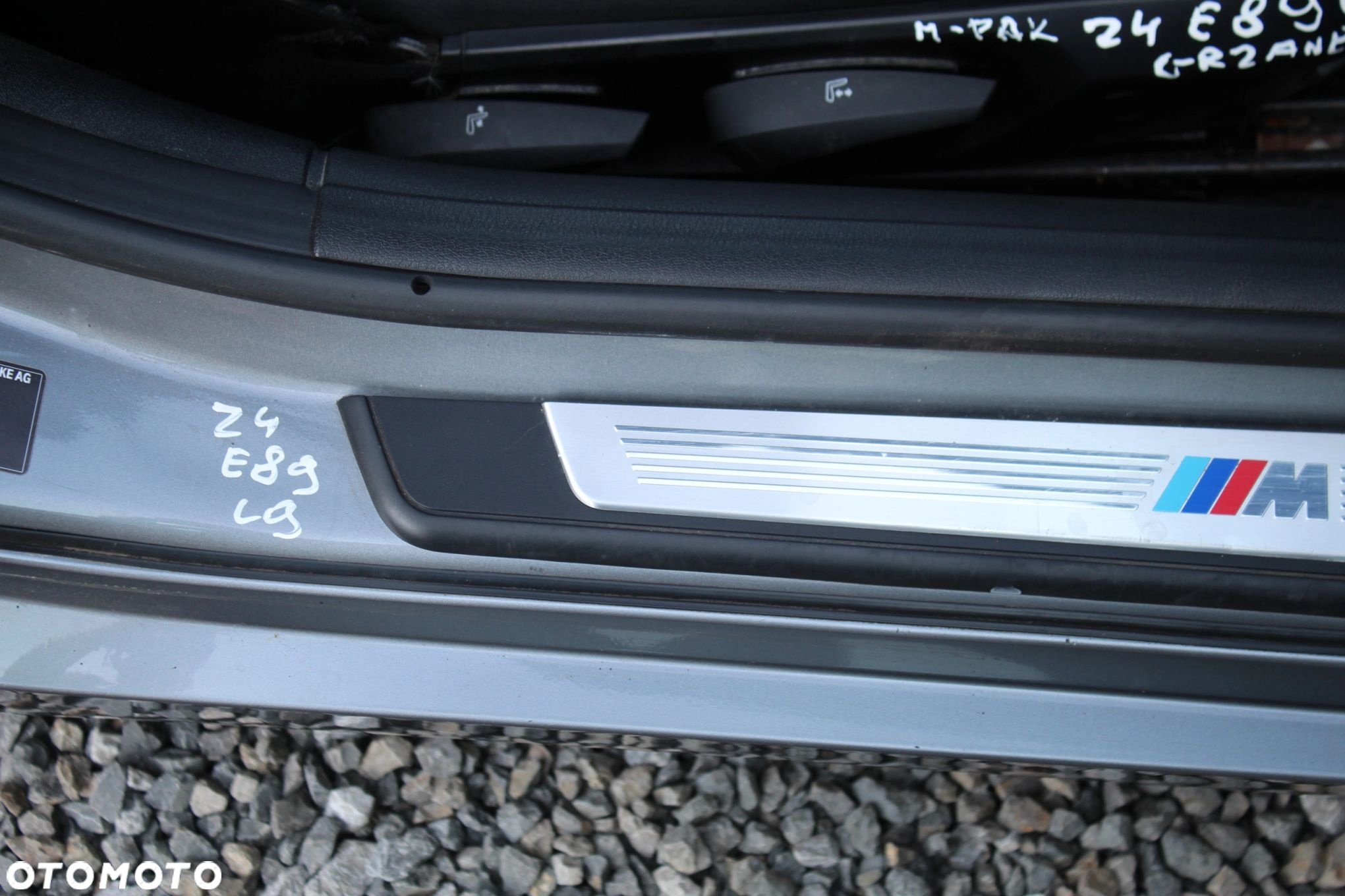 LISTWY NAKŁADKI PROGOWE WEWNĘTRZNE M PAKIET BMW Z4 E89 PRAWA LEWA KOMPLET - 2