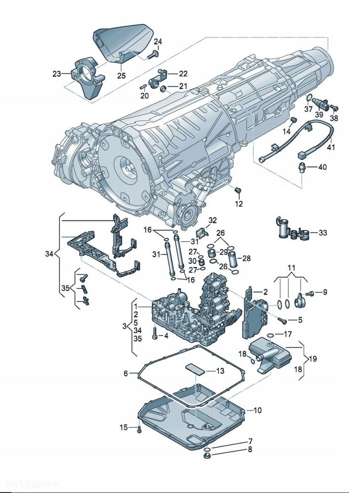 ZESTAW WIĄZKI MECHATRONIKI – S TRONIC DL501 - 0B5398008C - 4