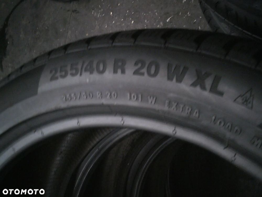 CONTINENTAL WinterContact TS850P AO 255/40R20 7,2mm 2022 - 2
