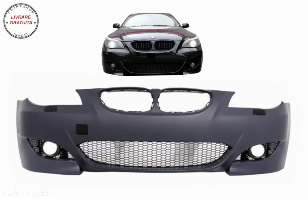 Bara Fata BMW Seria 5 E60 E61 Sedan Touring (2003-2010) M5 Look- livrare gratuita - 1