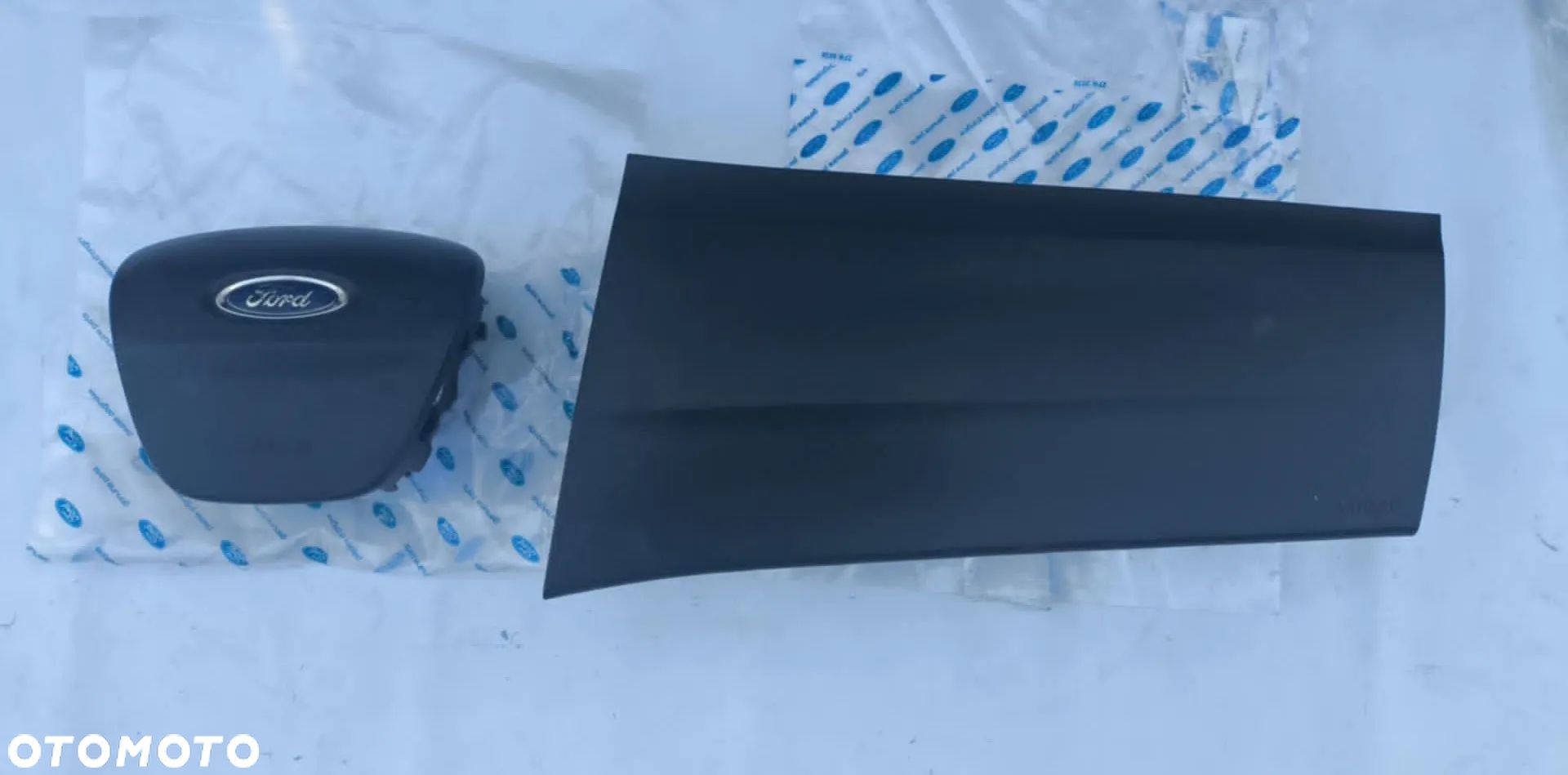 PODUSZKI POWIETRZNE AIRBAG FORD TRANSIT CUSTOM 2019-> PO LIFT KOMPLET Transit MK8 - 1