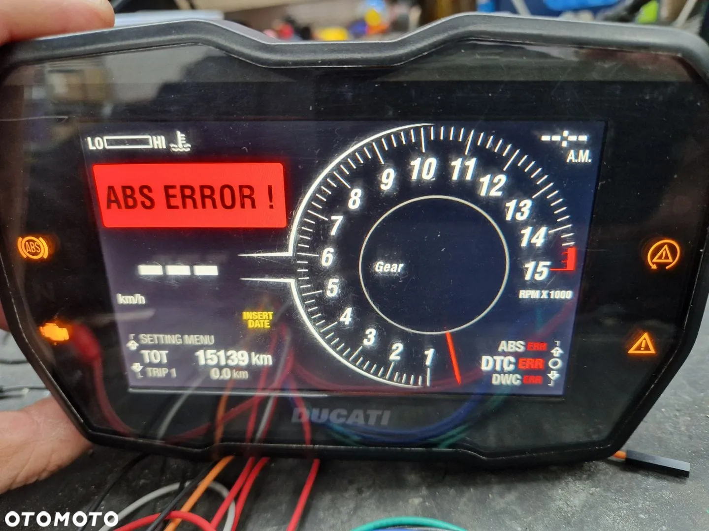 Licznik LCD Ducati Panigale V4 - 3