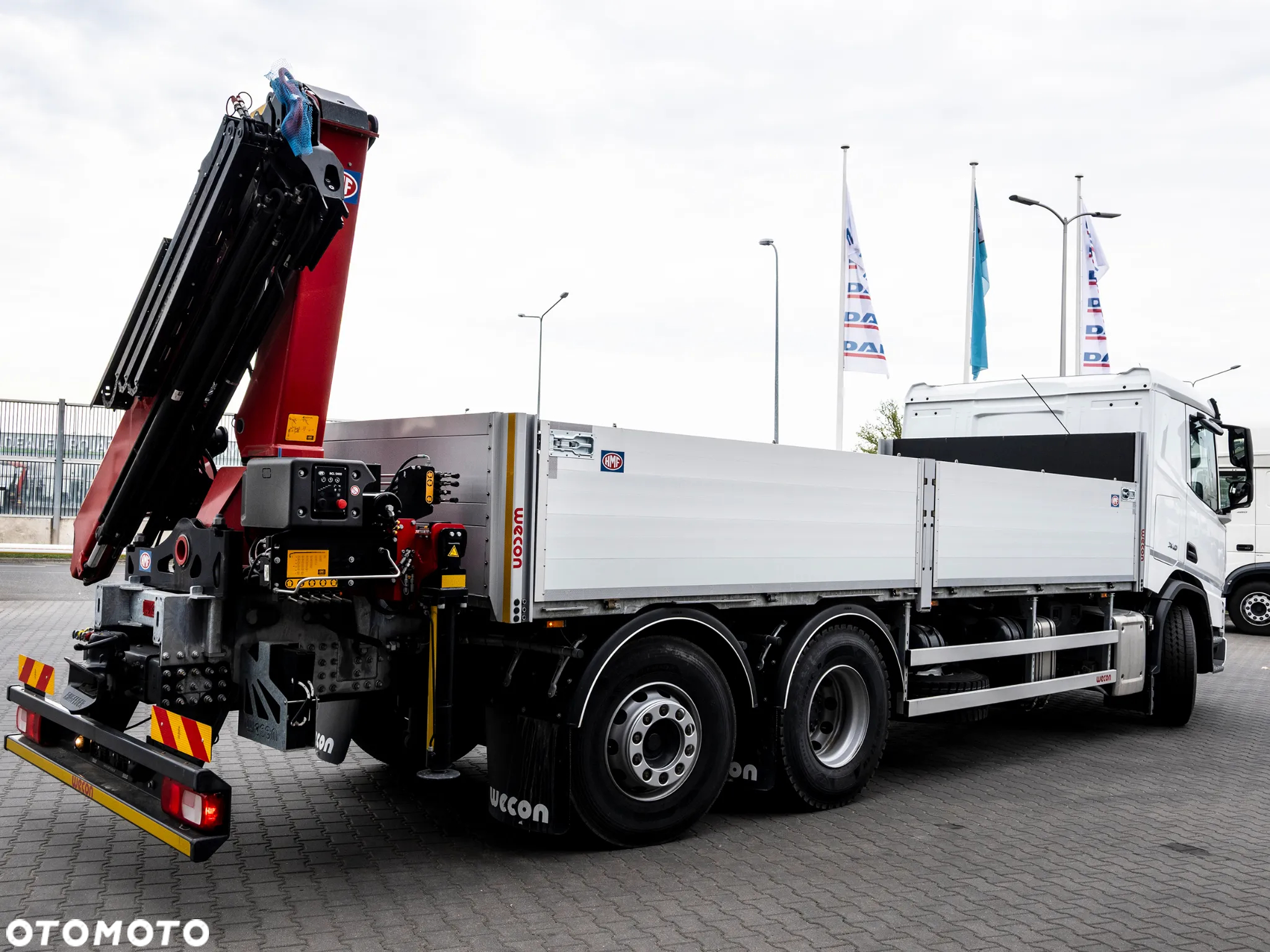 DAF XD 450 FAN 6X2 Zabudowa WESOB ŻURAW HMF - 5