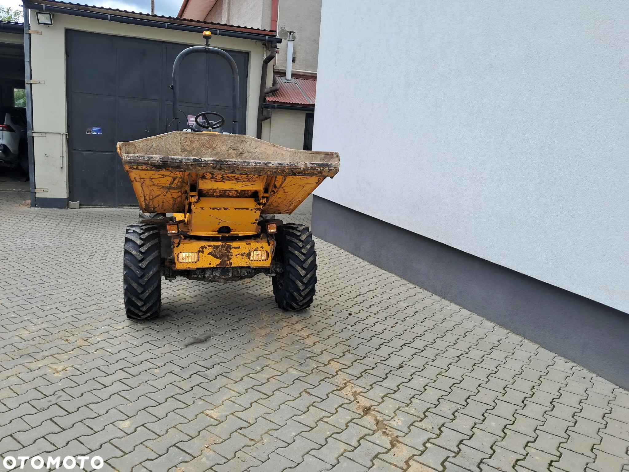 Thwaites Wozidło budowlane obrotowe (kiper + obrót) wywrotka ładowność 3 t tony nowe opony przód * 33KM * światła * prod. 2016* sprawne * 1345 MTH * silnik Yanmar - 19