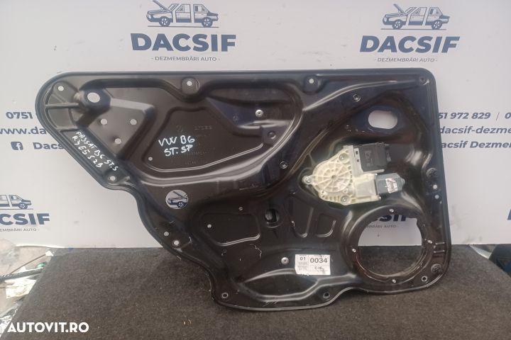 Macara geam spate stanga electrica 3C4839755H 3C0959795 3C0959703 3C4 - 1