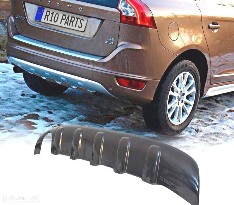 DIFUSOR TRASEIRO VOLVO XC60 08-14 O---O - 1