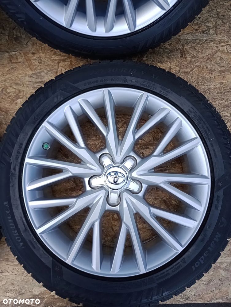 KOŁA ZIMOWE ALUMINIOWE TOYOTA C-HR 5x114 R18 7J ET50 CZUJNIKI TPMS OPONY NOWE MATADOR NORDICCA 225/50 R18 - 6