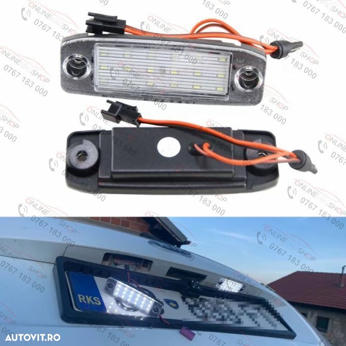 Set lampi LED numar Kia Sportage 2011-2015 - 8