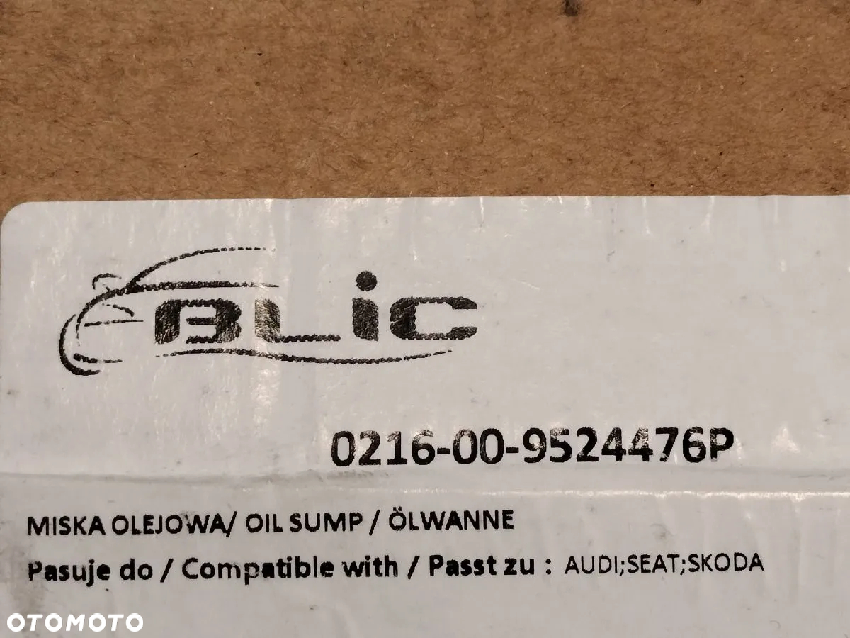 Audi Seat Skoda Volkswagen 1.8 2.0 TFSI 06-15r Miska Olejowa - 7