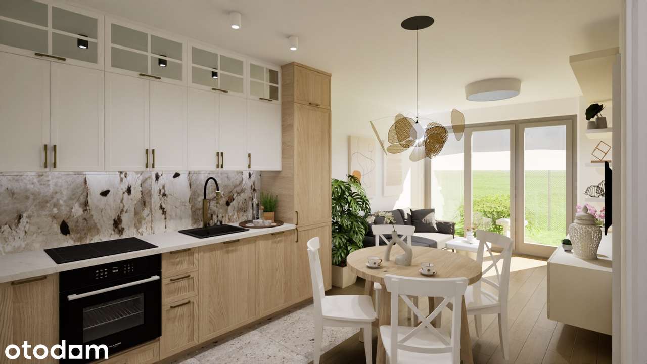 Nowy Apartament Jastrzębia Góra z ogródkiem wykończony