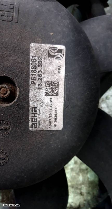 Termoventilador Opel Corsa D (S07) - 4