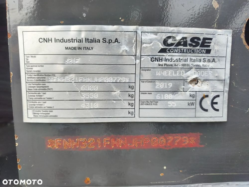 Case 321F - 8
