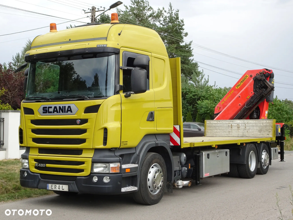Scania R420 6x2 Palfinger PK 40002-EH z AdBlue sprowadzony z Niemiec oś Skrętna