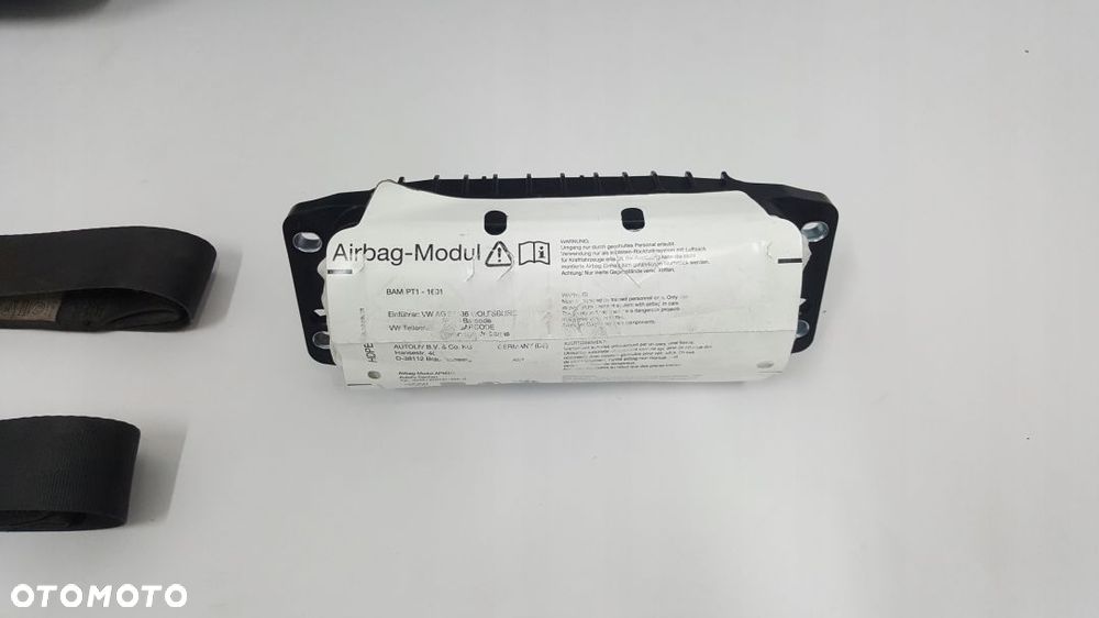 VW SCIROCCO DESKA ROZDZIELCZA KONSOLA KOKPIT PULPIT PODUSZKI AIRBAG AIR BAG PASY KIT SET - 6