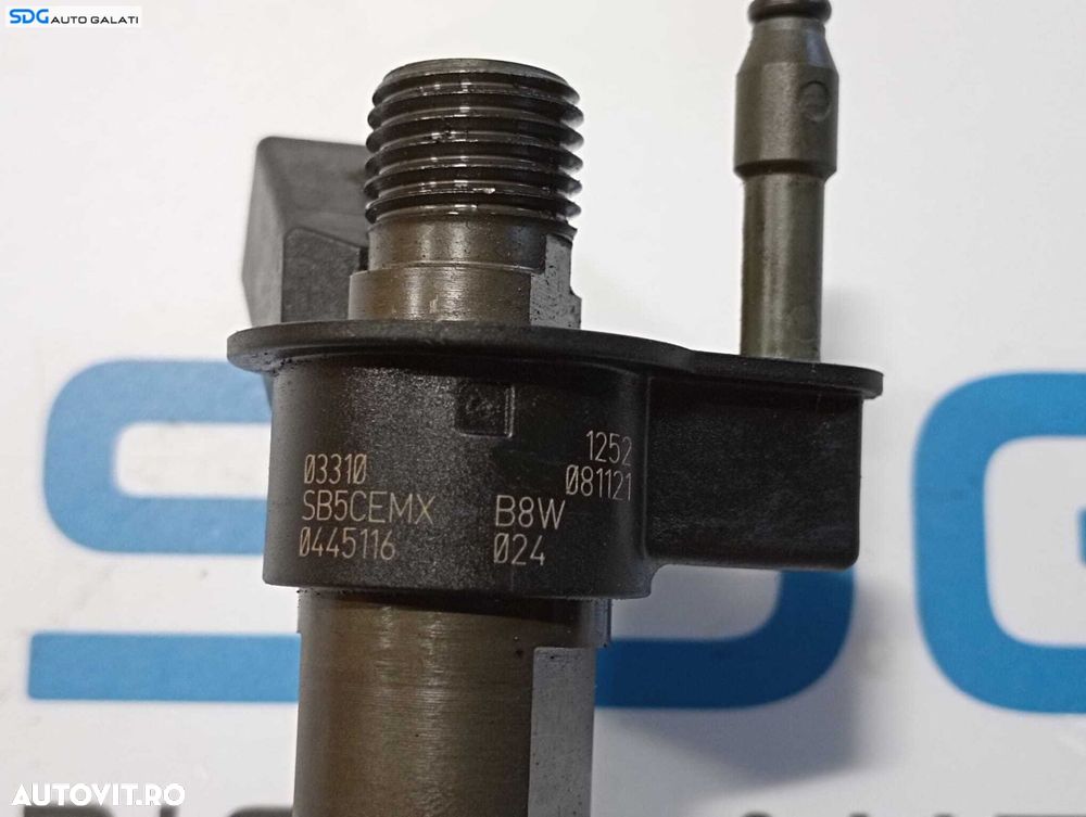 Injector Injectoare BMW Seria 4 F32 F82 F33 F83 2.0 D 2013 - 2020 Cod 7805428-01 0445116024 [M6859] - 3