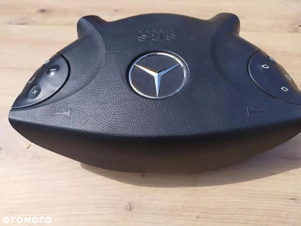 MERCEDES W211 AIRBAG KIEROWNICY PODUSZKA KIEROWCY CZARNA - 8