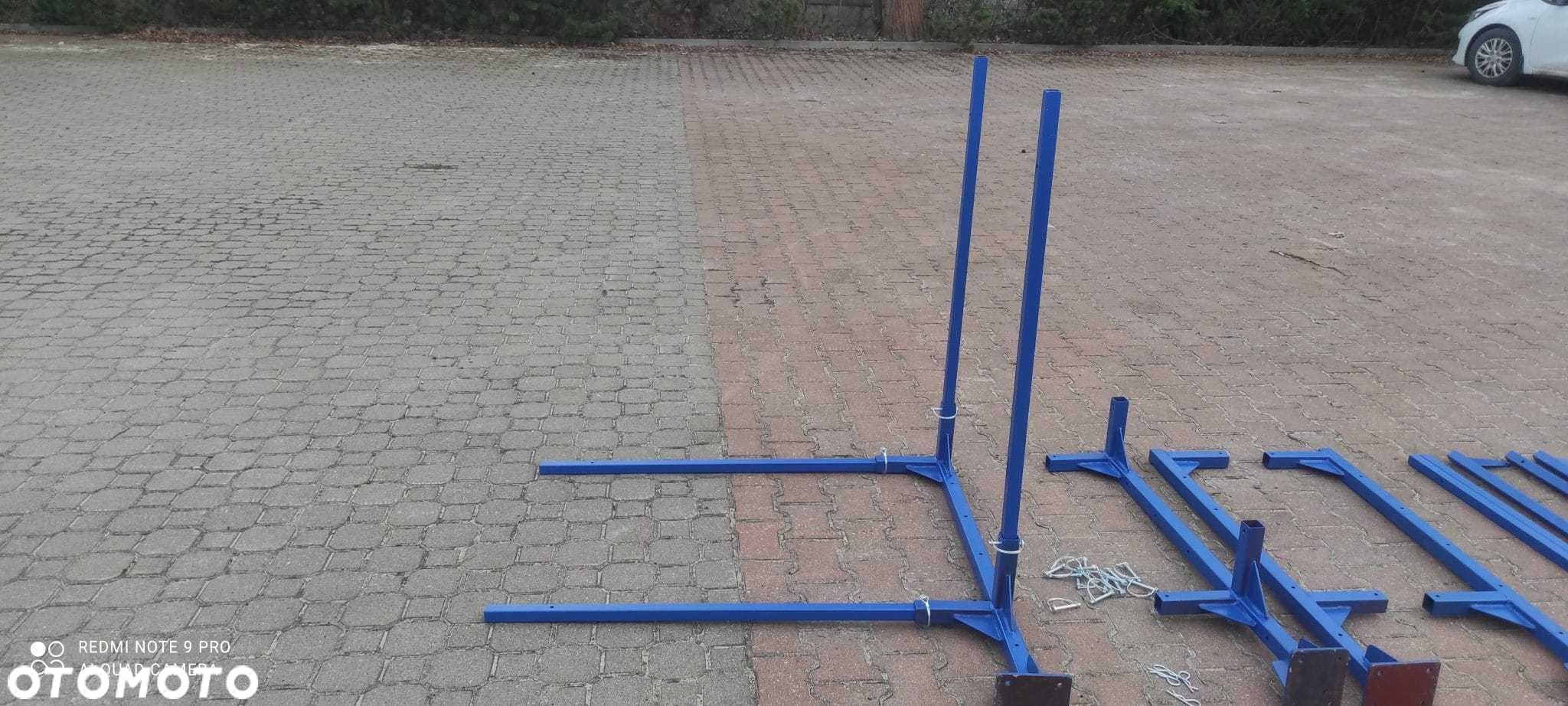 Praktyczny stalowy stojak do worków typu big bag - 3