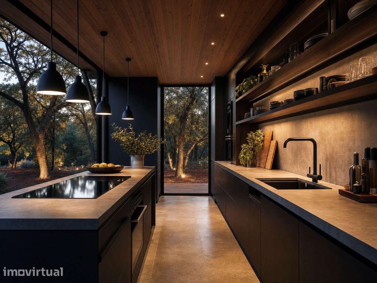 Casa moderna T2 - Grande imagem: 3/6