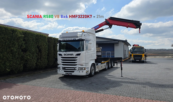 Scania R580 V8 8x4 HMF 3220K7-19m