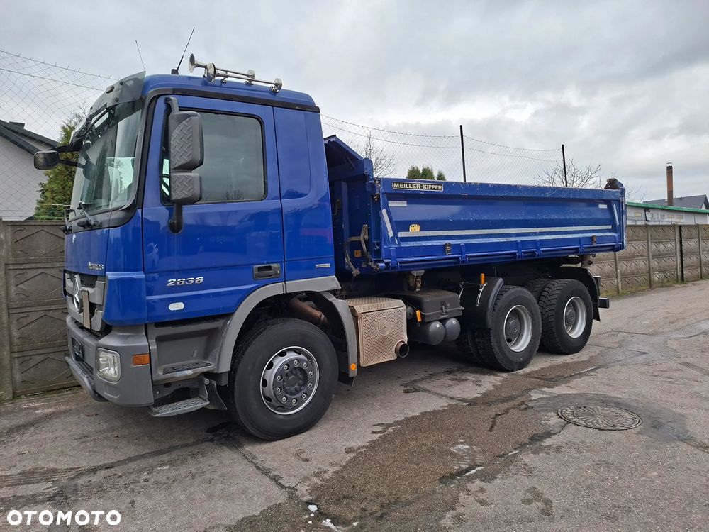Mercedes-Benz ACTROS 2636 kiper 6x4 - 1