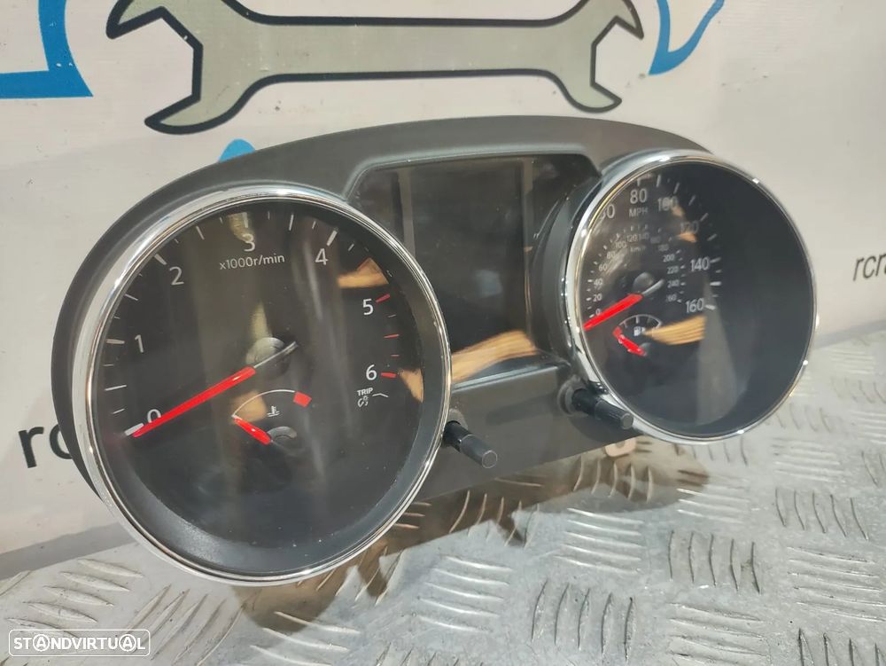 QUADRANTE MOSTRADOR PAINEL DE INSTRUMENTOS NISSAN QASHQAI I 1 MK1 J10 FACELIFT FASE 2 24810BR30C - 5