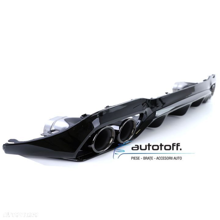 Difuzor compatibil cu Mercedes W213 E-Class (2016+) E53 Design Full Black - 5
