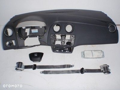 SEAT IBIZA 6J0 DESKA KONSOLA KOKPIT PULPIT PÓŁKA PARAPET AIRBAG PODUSZKI PASY PAS regeneracja Raz2 ! - 9