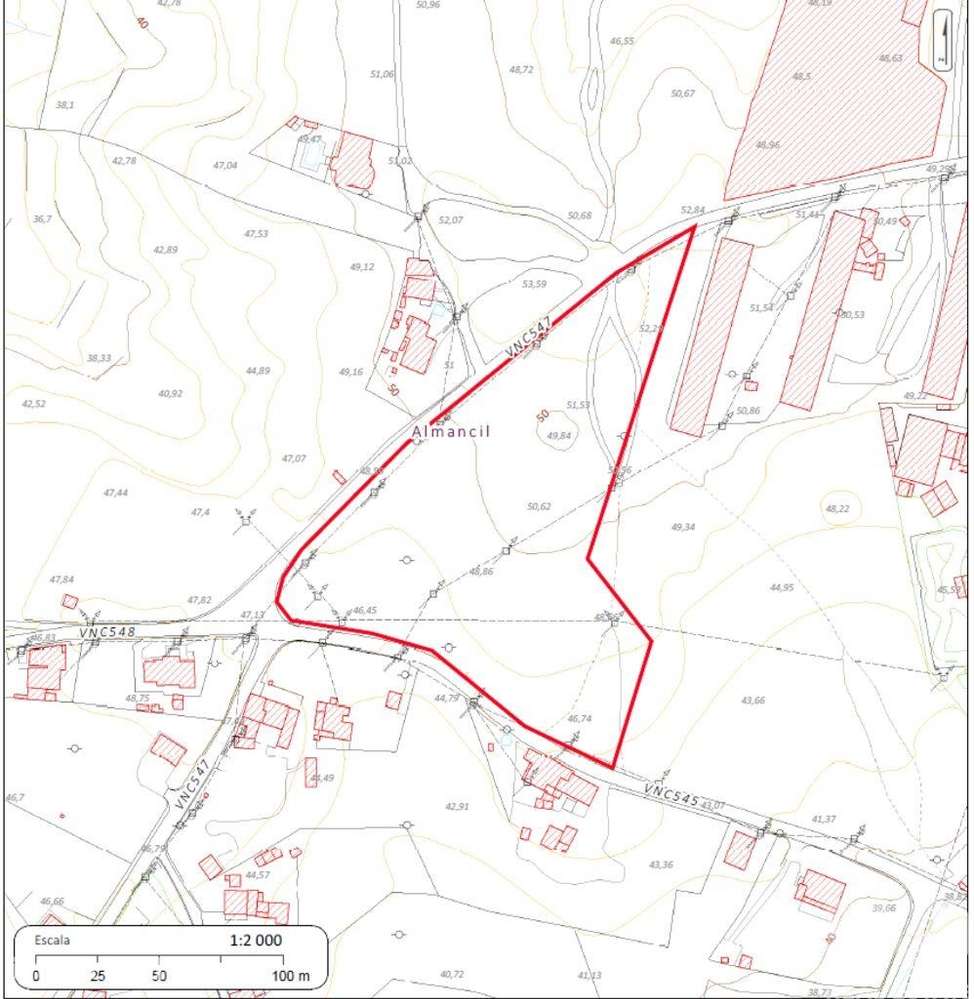 Terreno em Quarteira de 5805,00 m2 - Grande imagem: 2/11