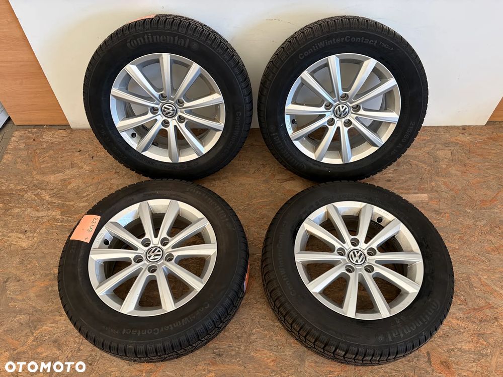 Felgi aluminiowe opony zimowe VW PASSAT B8 215/60 R16 6.5Jx16 ET42 - 1