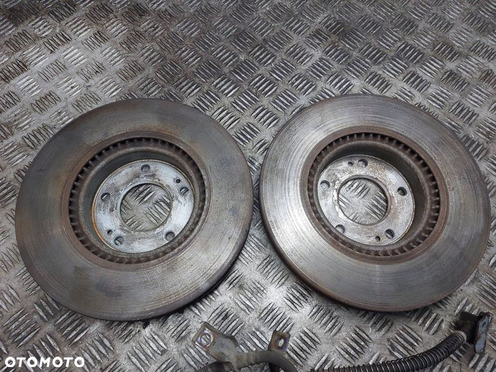 TARCZE HAMULCOWE PRZÓD + KLOCKI + ZACISKI KIA CEED II 1.6 CRDI - 4