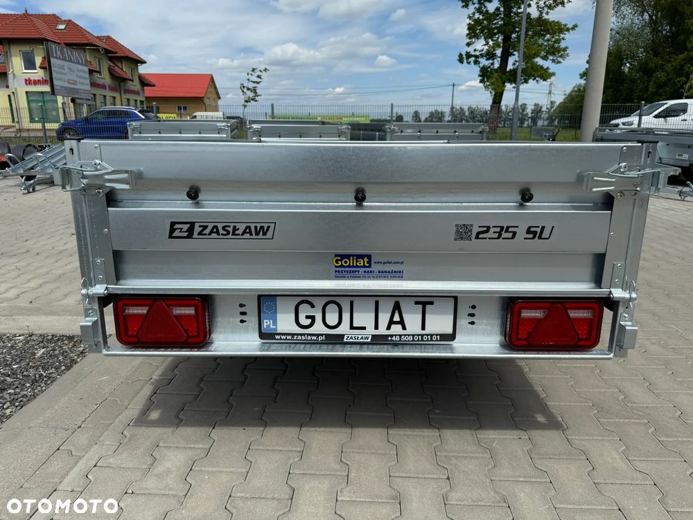 Zaslaw 235SU uchylna przyczepka 233x131x35cm przyczepy ANDRYCHÓW - 7