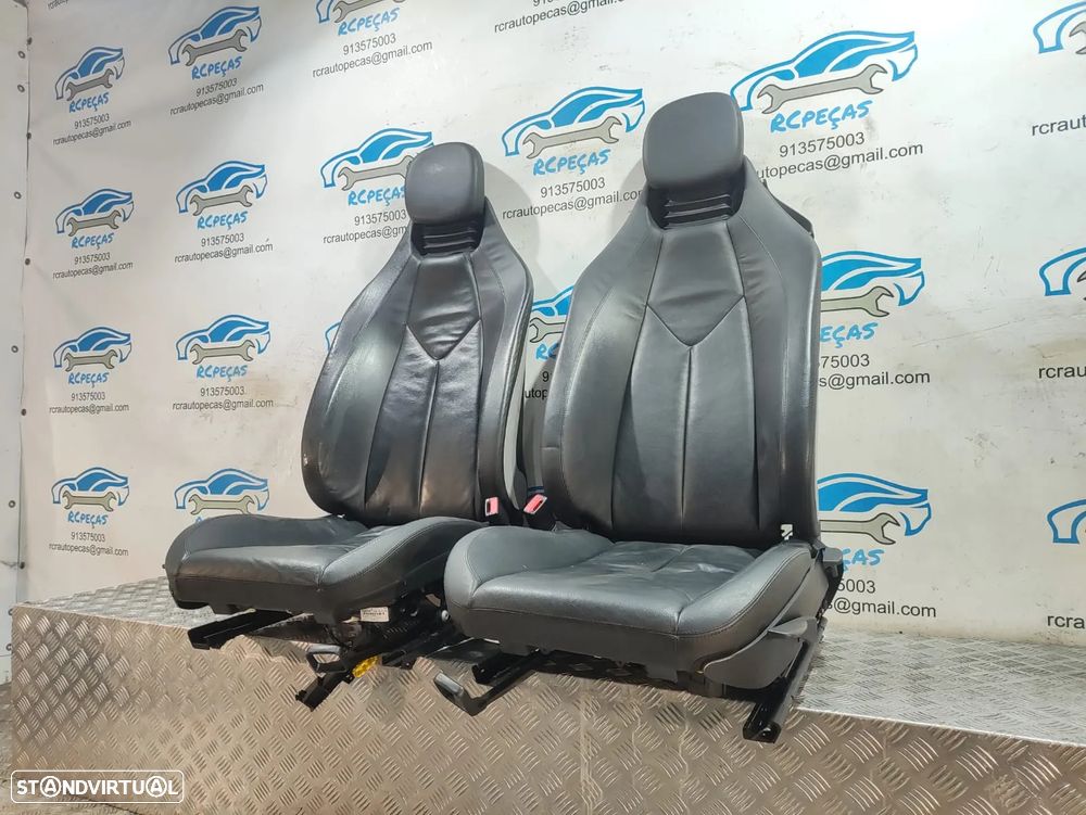 Conjunto Bancos Frente Frontais Pele Mercedes Benz SLK R171 - 10