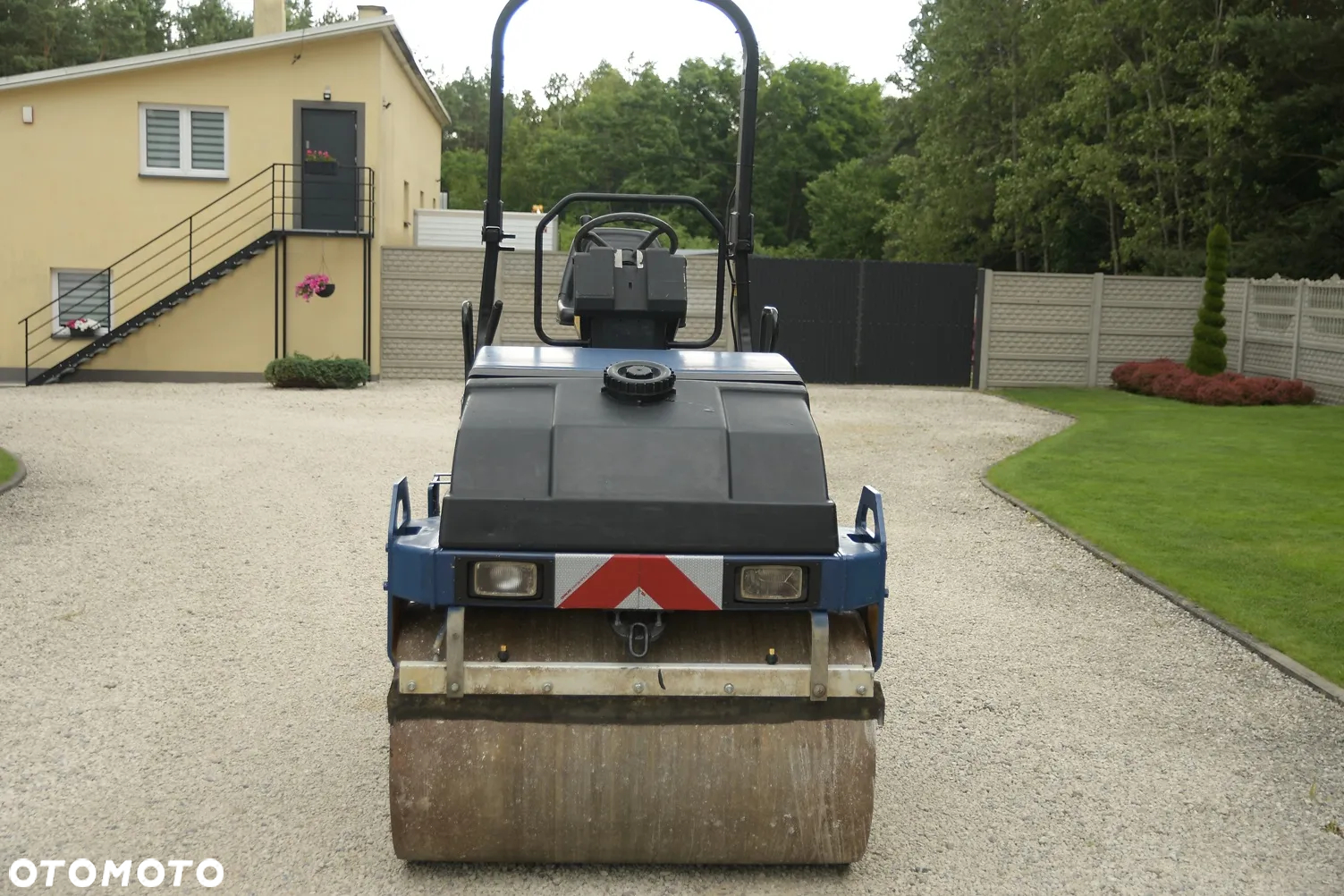 Dynapac WALEC DYNAPAC * + LAWETA DO TRANSPORTU * SUPER ZADBANY! - 12