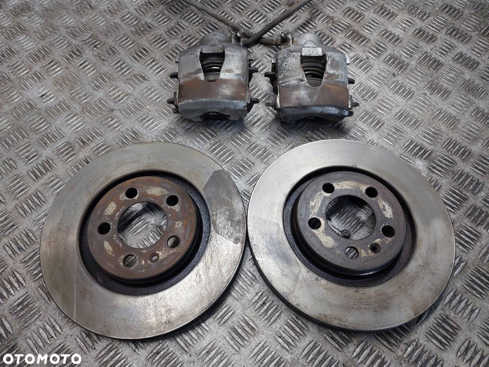 TARCZE HAMULCOWE PRZÓD + ZACISKI SKODA OCTAVIA I FL 1.9 TDI 280 MM - 2