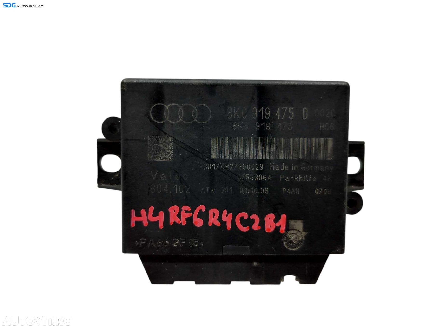 Unitate Modul Calculator PDC Senzor Senzori Parcare Audi A5 8T 2009 - 2017 Cod 8K0919475D 8K0919475 [LC1059] - 2