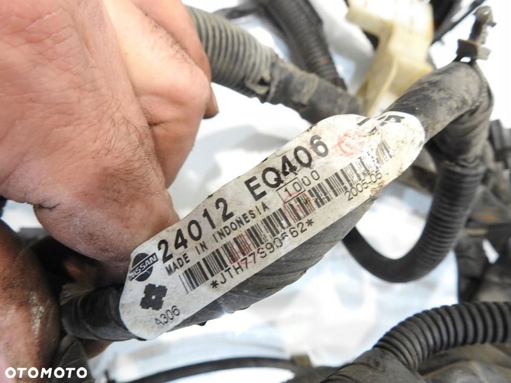 WIĄZKA INSTALACJA KOMORY SILNIKA NISSAN X-TRAIL T30 2.5 24012EQ406 - 8