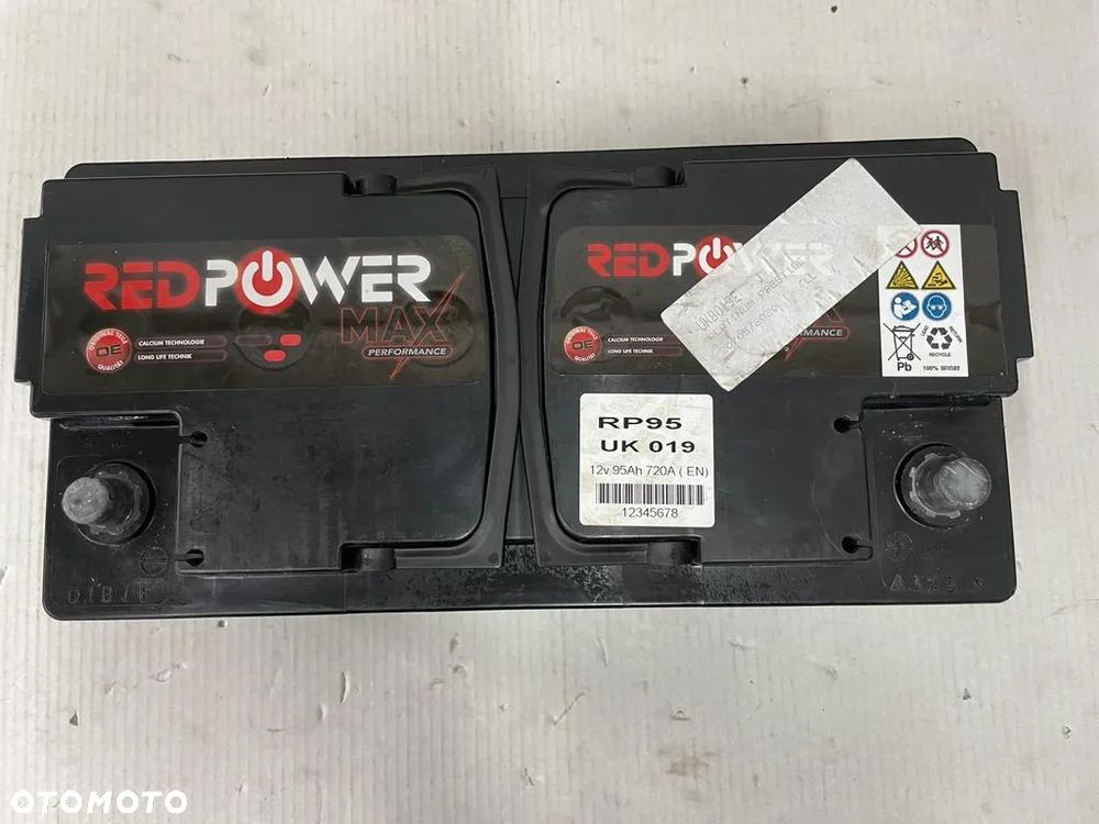 AKUMULATOR REDPOWER 95AH 720A RP95 - 2
